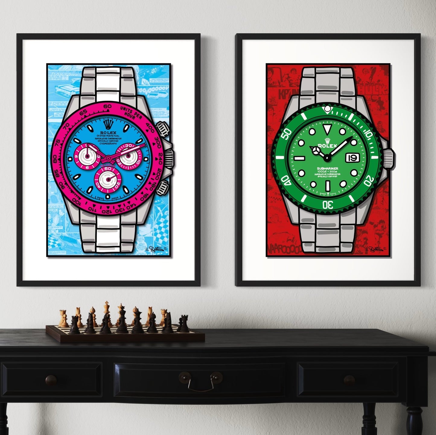 Quadro The Incredible Submariner (Opera d'arte 3D)