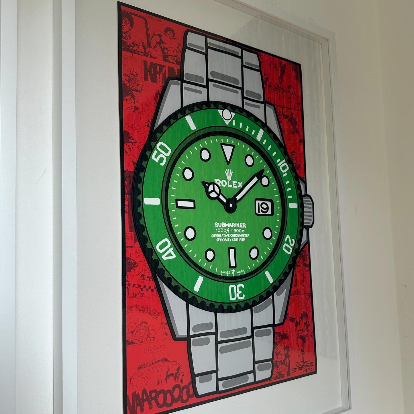 Quadro The Incredible Submariner (Opera d'arte 3D)