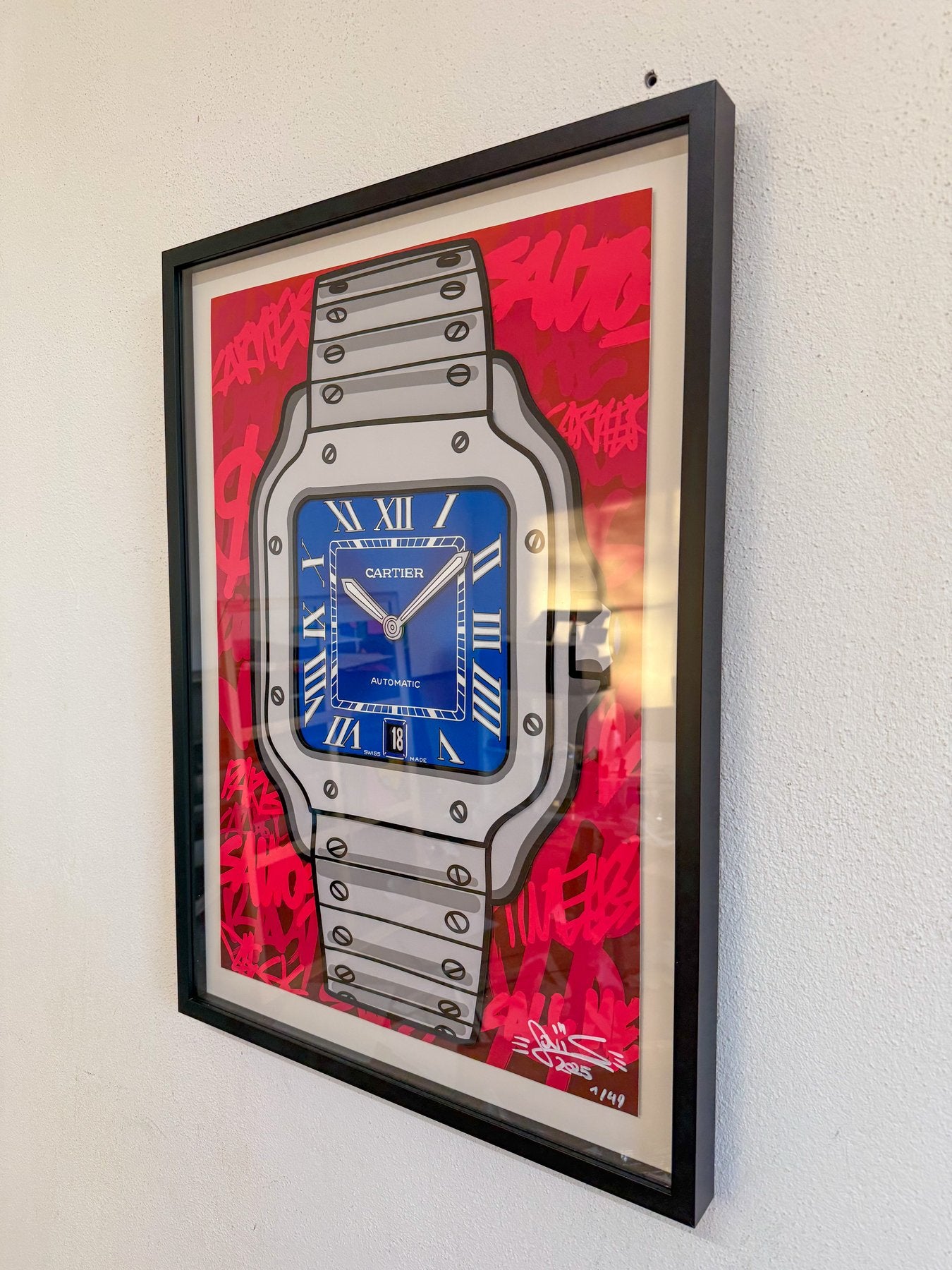 Santos the Cartier Painting (3D Artwork)