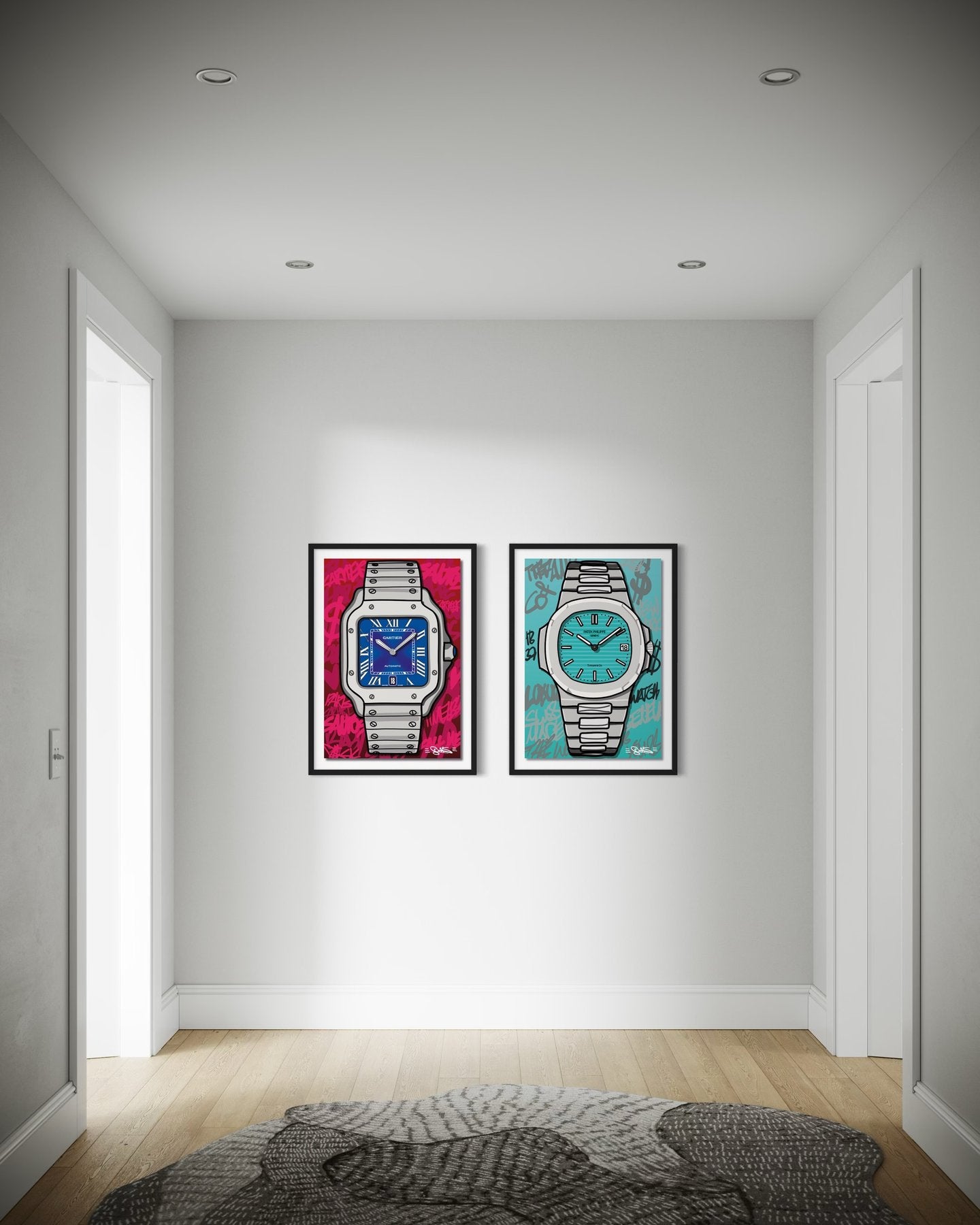 Tiffanys Patek Painting (3D Artwork)