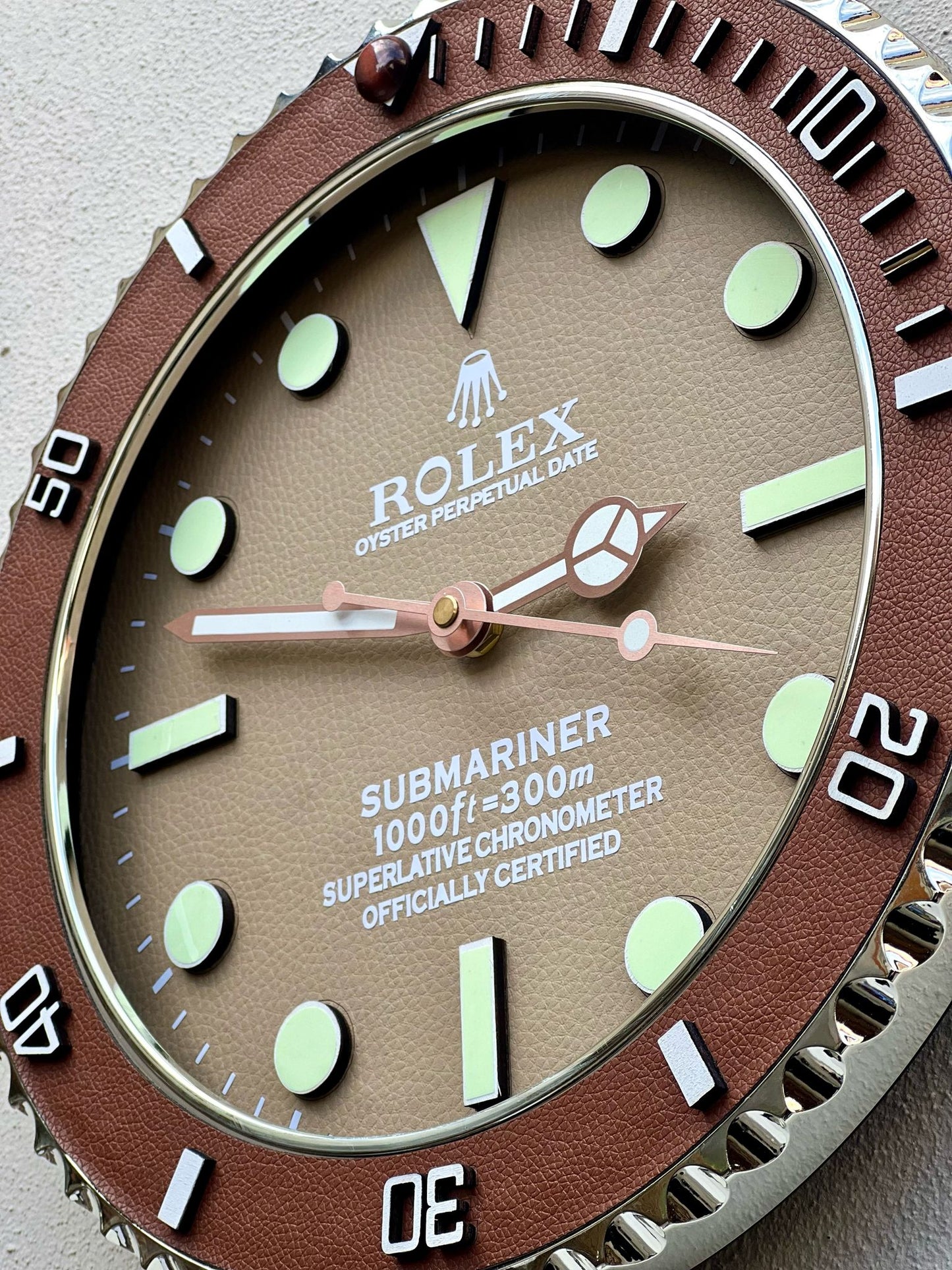 Orologio Submariner Sand Custom da muro