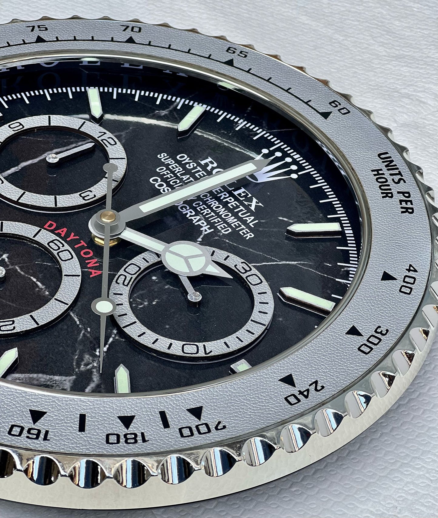 Orologio Daytona Pure Marble Custom da muro