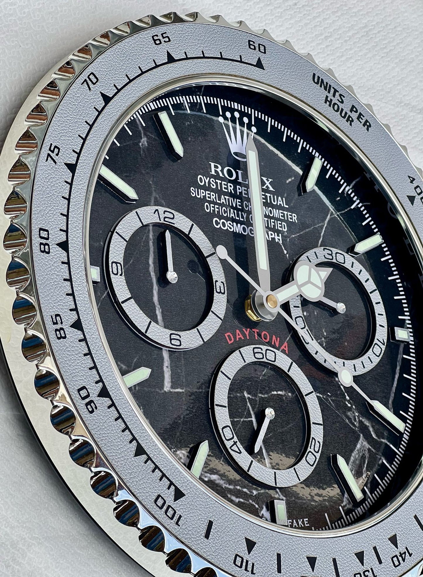 Orologio Daytona Pure Marble Custom da muro