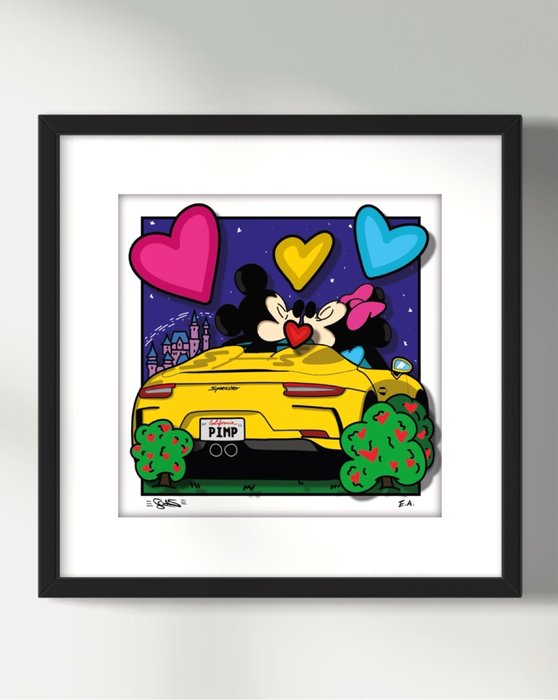Quadro Incontri Veloci (Opera d'arte 3D)