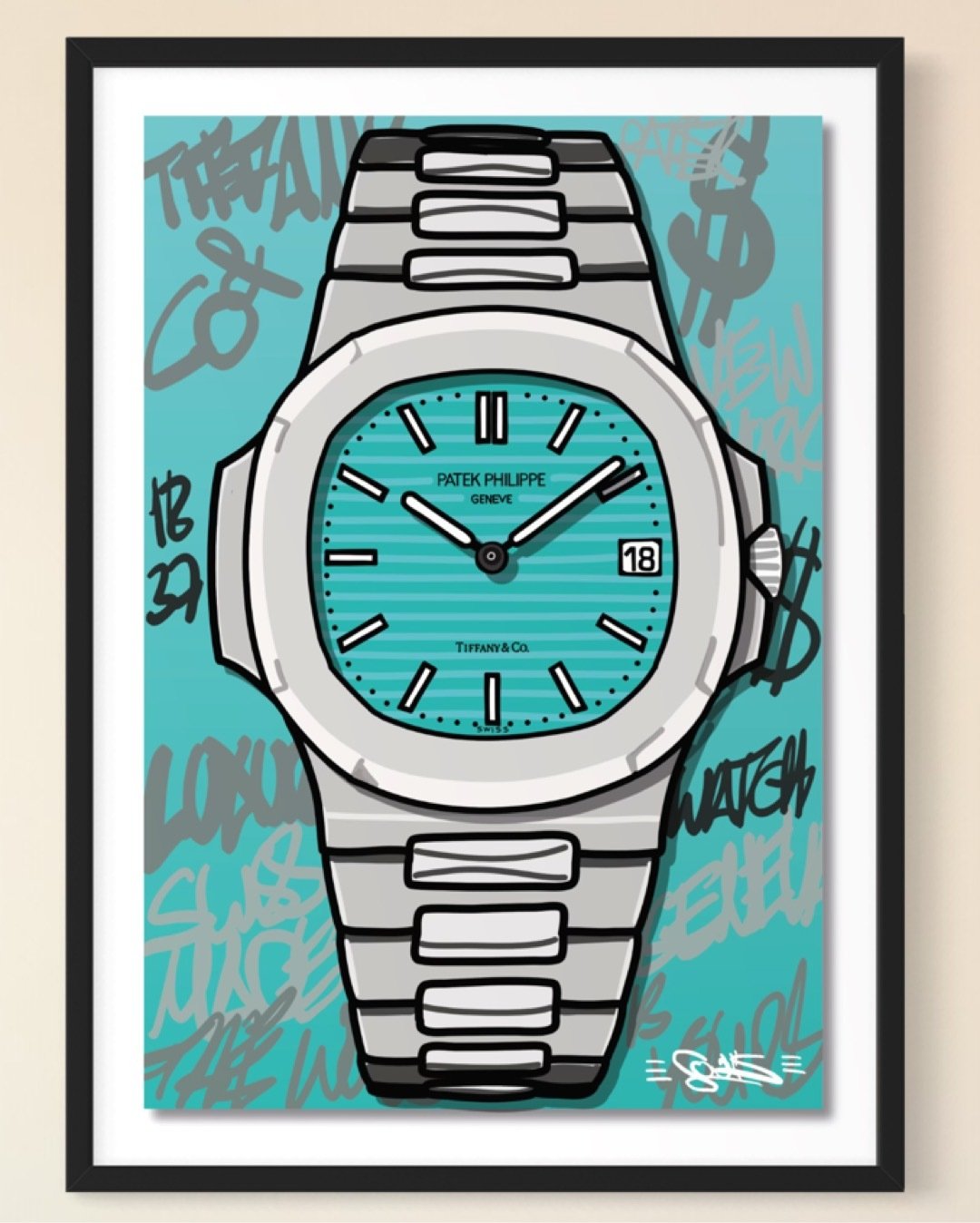Tiffanys Patek Painting (3D Artwork)