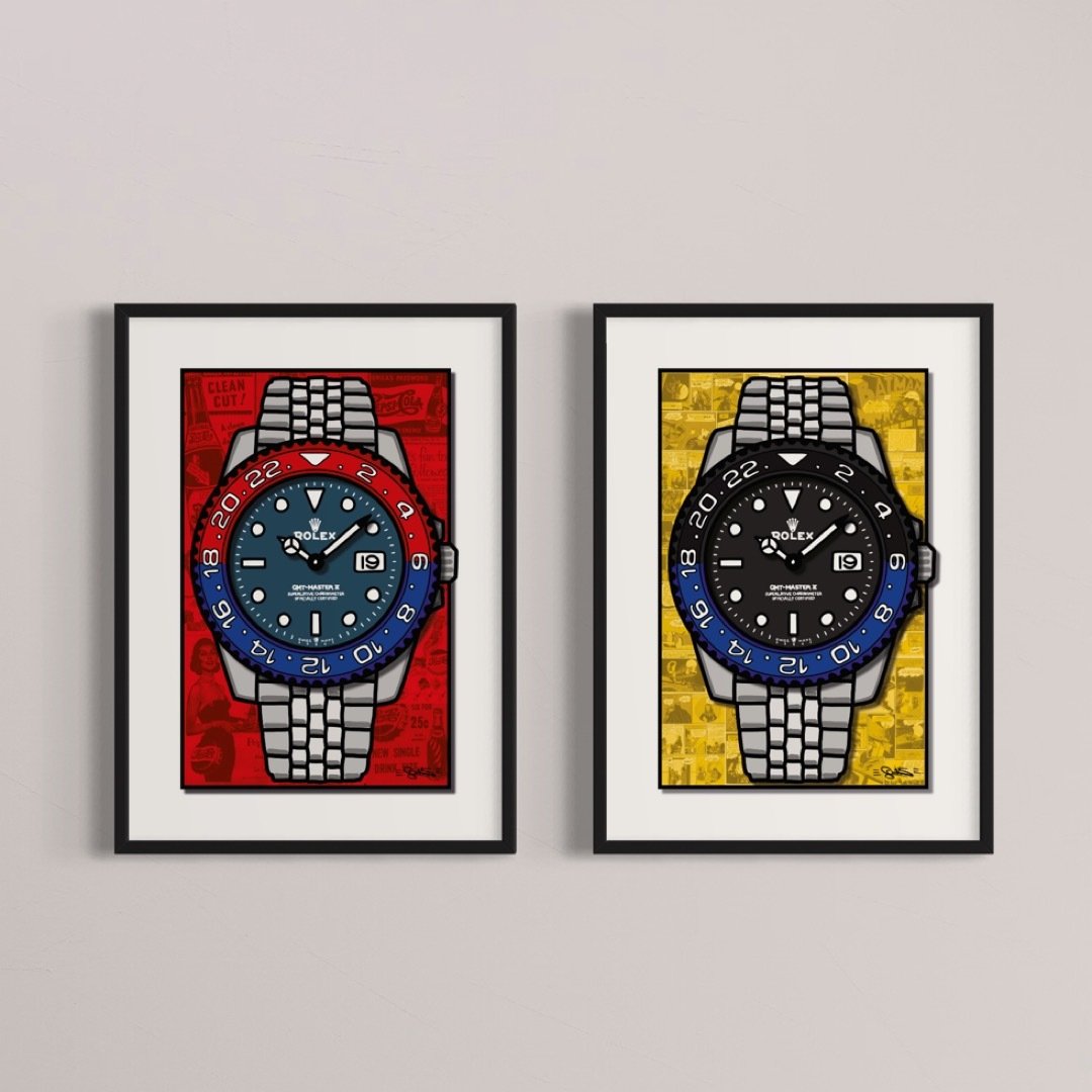 Quadro Pepsi Rolex (Opera d'arte 3D)