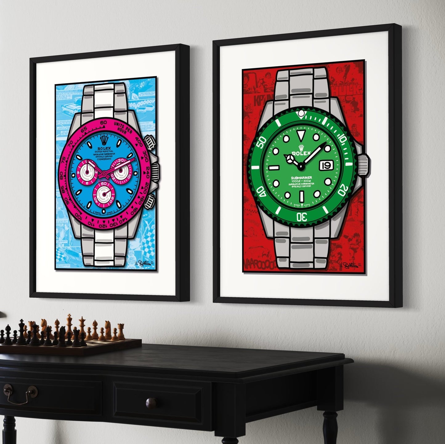 Quadro The Incredible Submariner (Opera d'arte 3D)