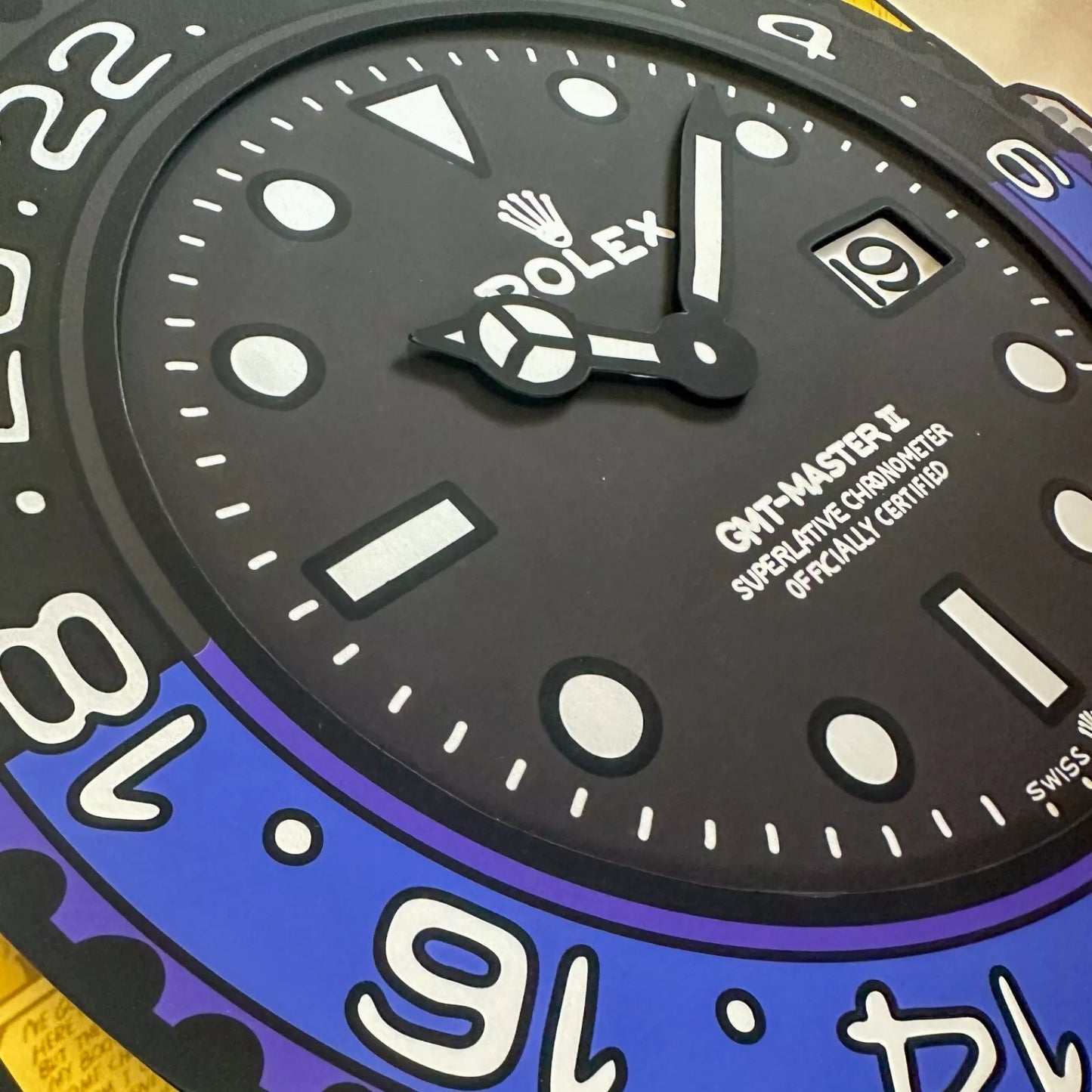 Quadro Bat's Rolex (Opera d'arte 3D)