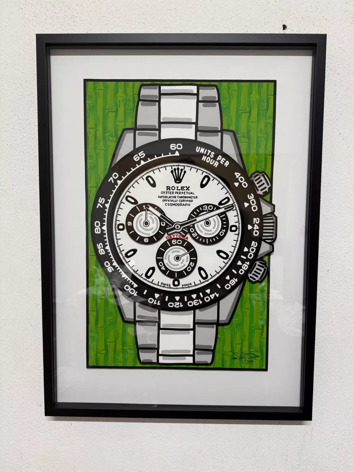 Quadro Panda's Daytona (Opera d'arte 3D)