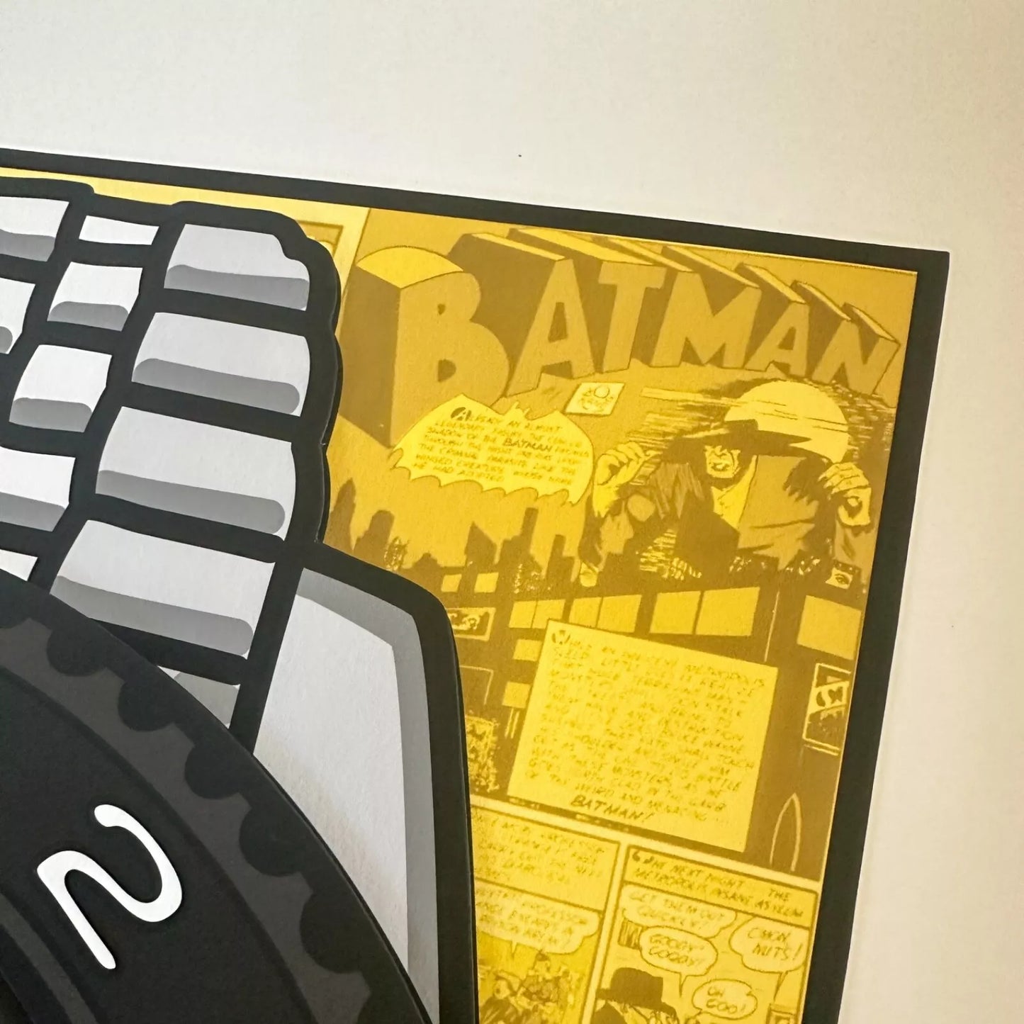 Quadro Bat's Rolex (Opera d'arte 3D)