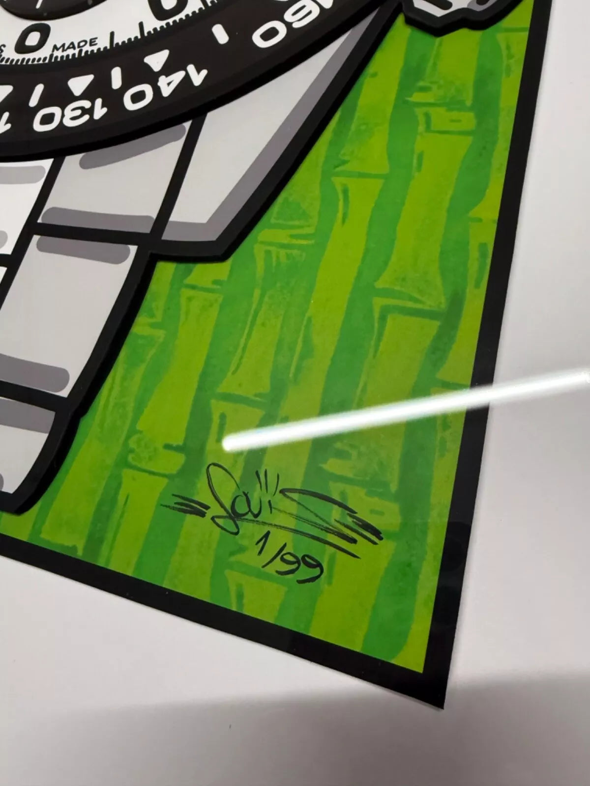 Quadro Panda's Daytona (Opera d'arte 3D)