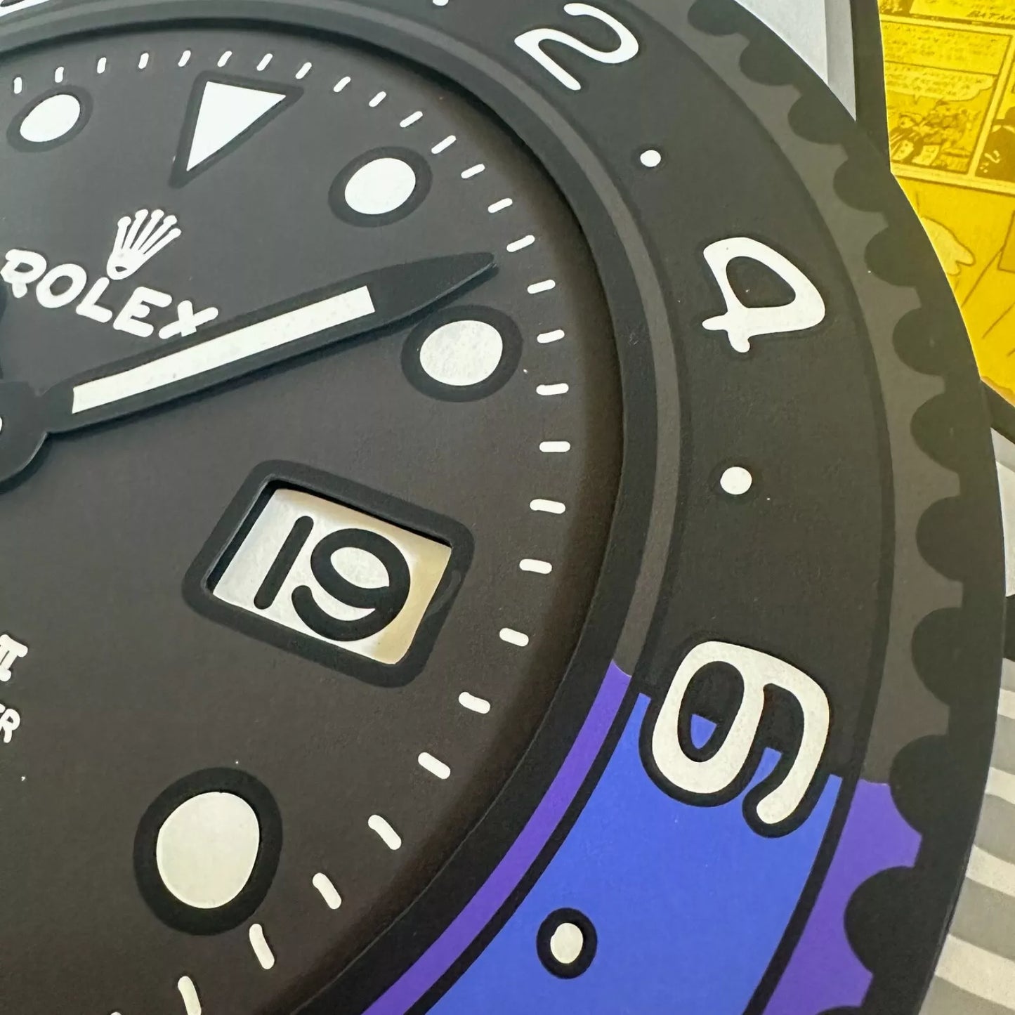 Quadro Bat's Rolex (Opera d'arte 3D)