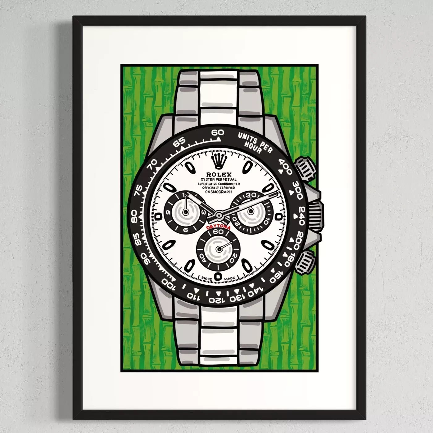 Quadro Panda's Daytona (Opera d'arte 3D)