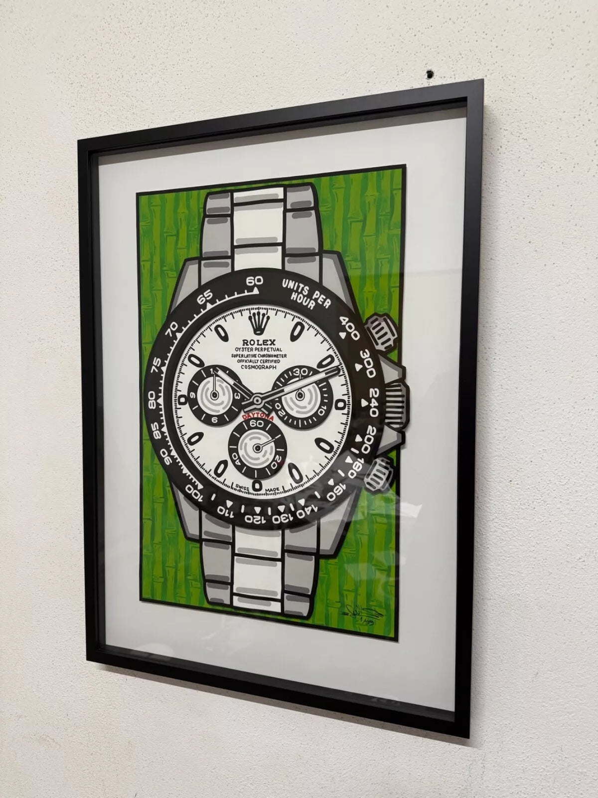 Quadro Panda's Daytona (Opera d'arte 3D)