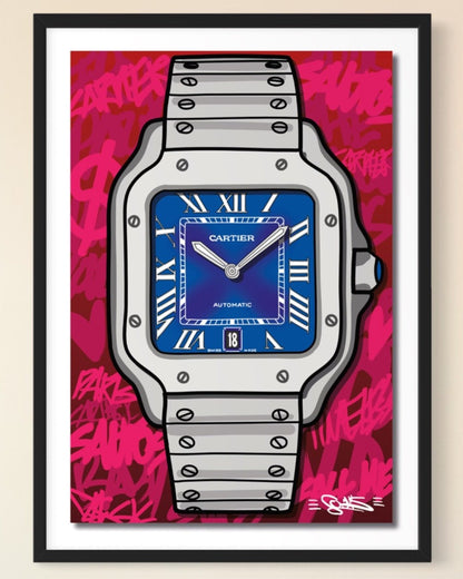 Santos the Cartier Painting (3D Artwork)
