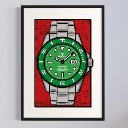 Quadro The Incredible Submariner (Opera d'arte 3D)