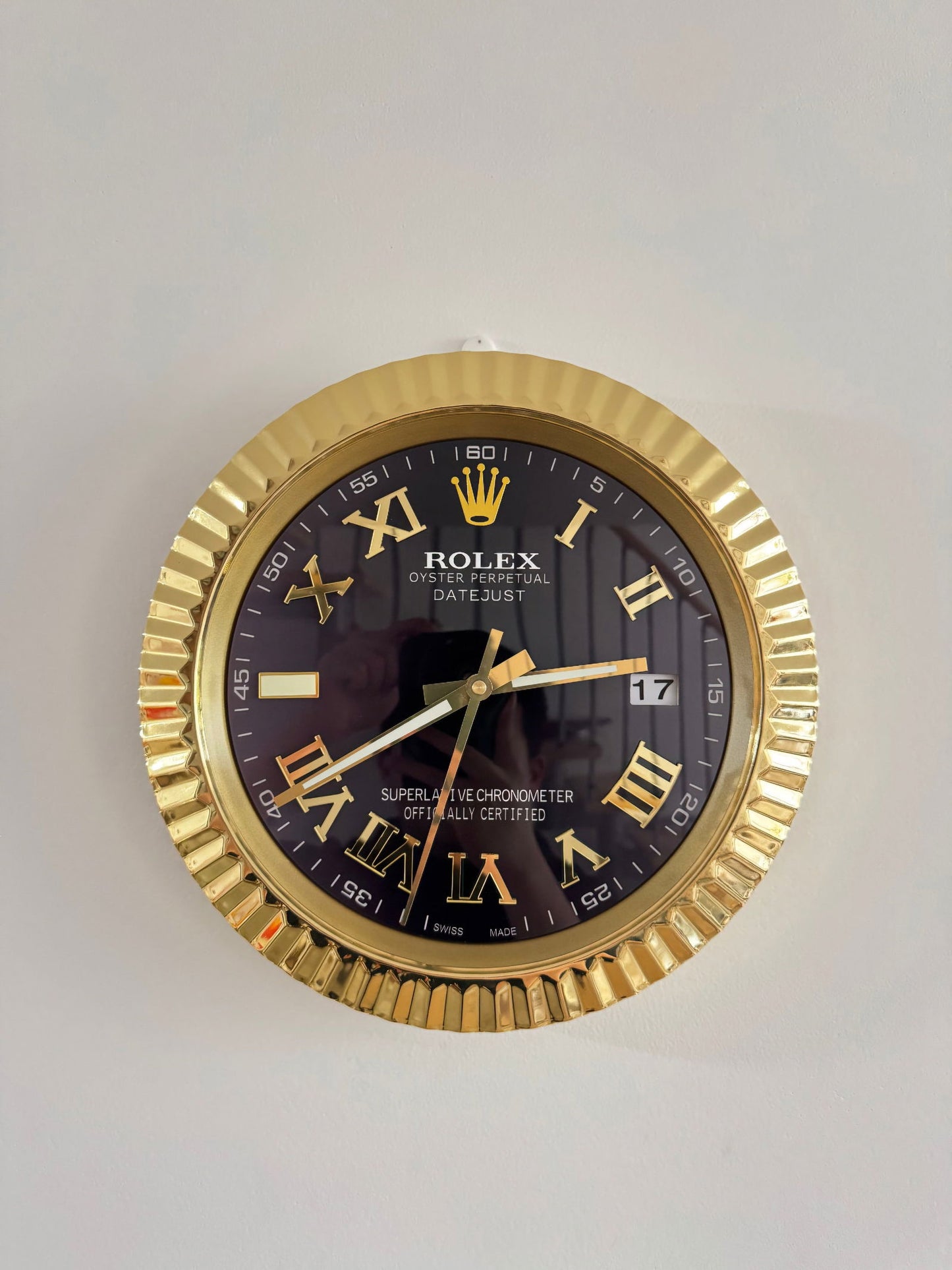 Orologio Date Just Roman da muro - Bufalo Wall Clock 