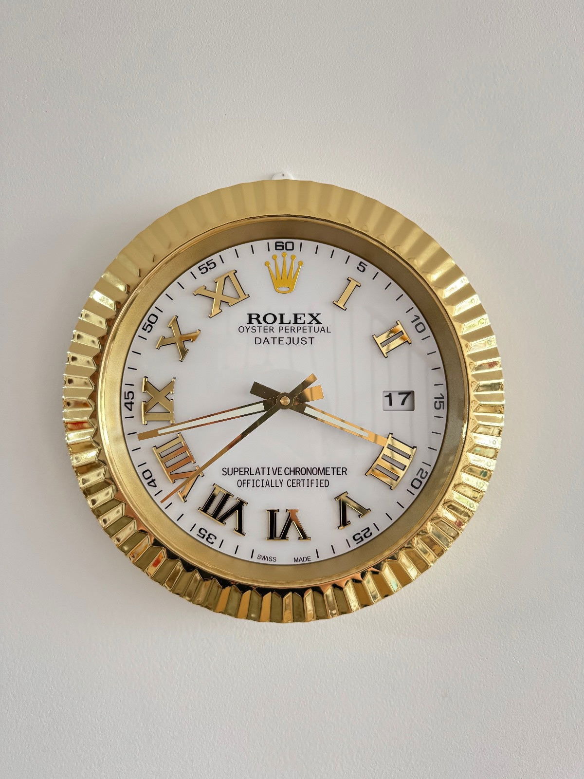 Orologio Date Just Roman da muro - Bufalo Wall Clock 