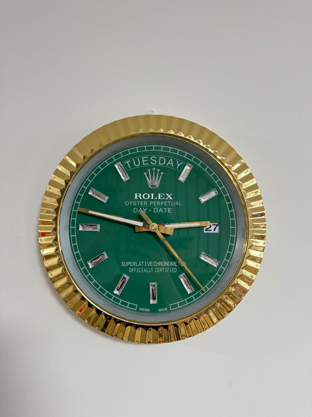 Orologio Day Date da muro - Bufalo Wall Clock 