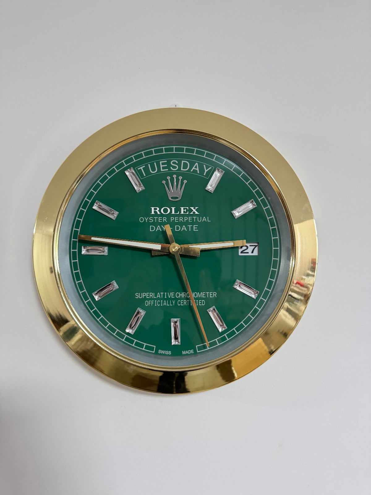 Orologio Day Date da muro - Bufalo Wall Clock 