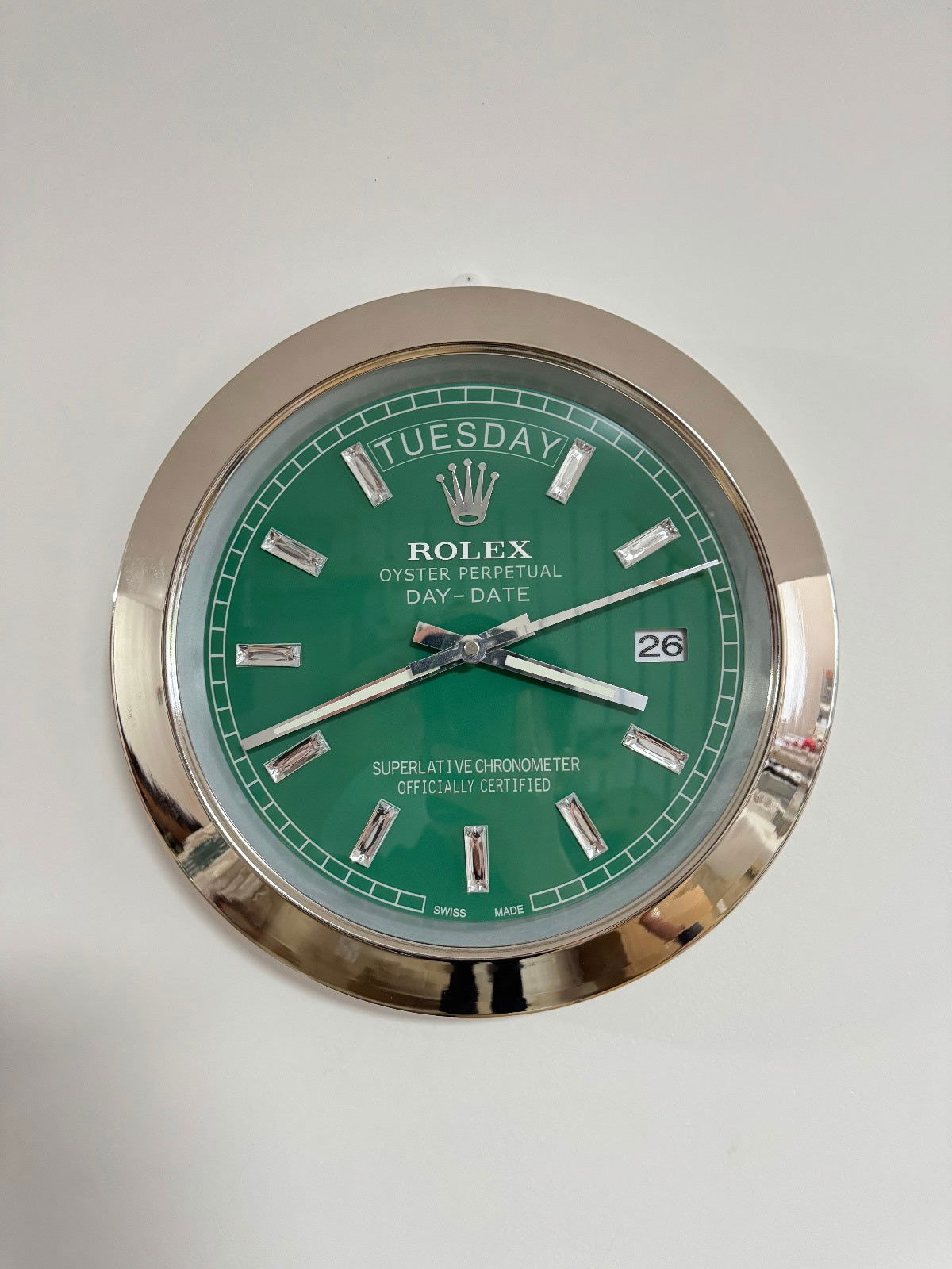 Orologio Day Date da muro - Bufalo Wall Clock 