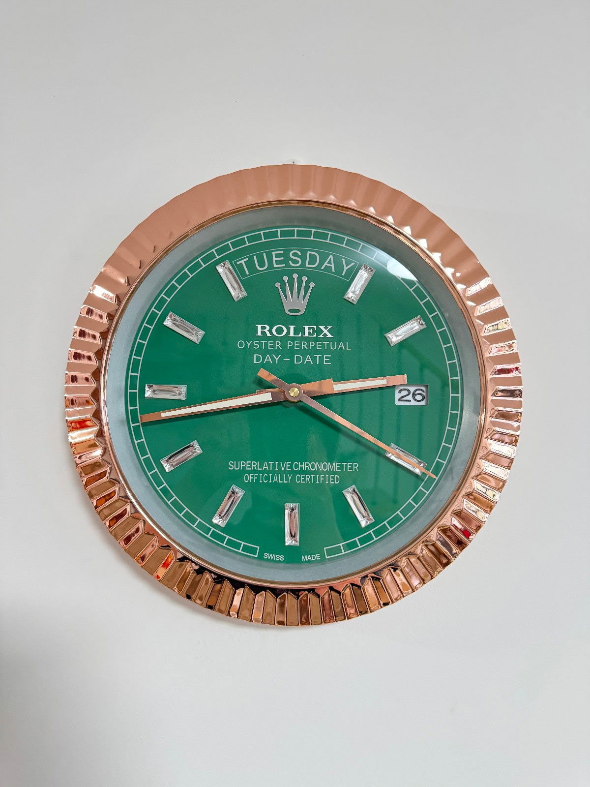 Orologio Day Date da muro - Bufalo Wall Clock 