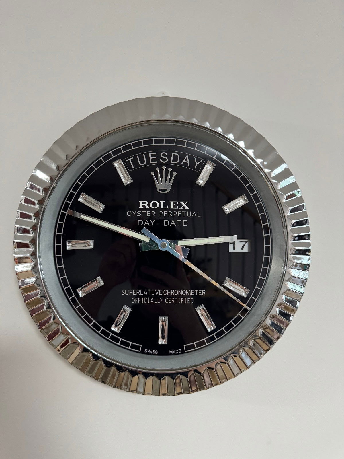 Orologio Day Date da muro - Bufalo Wall Clock 