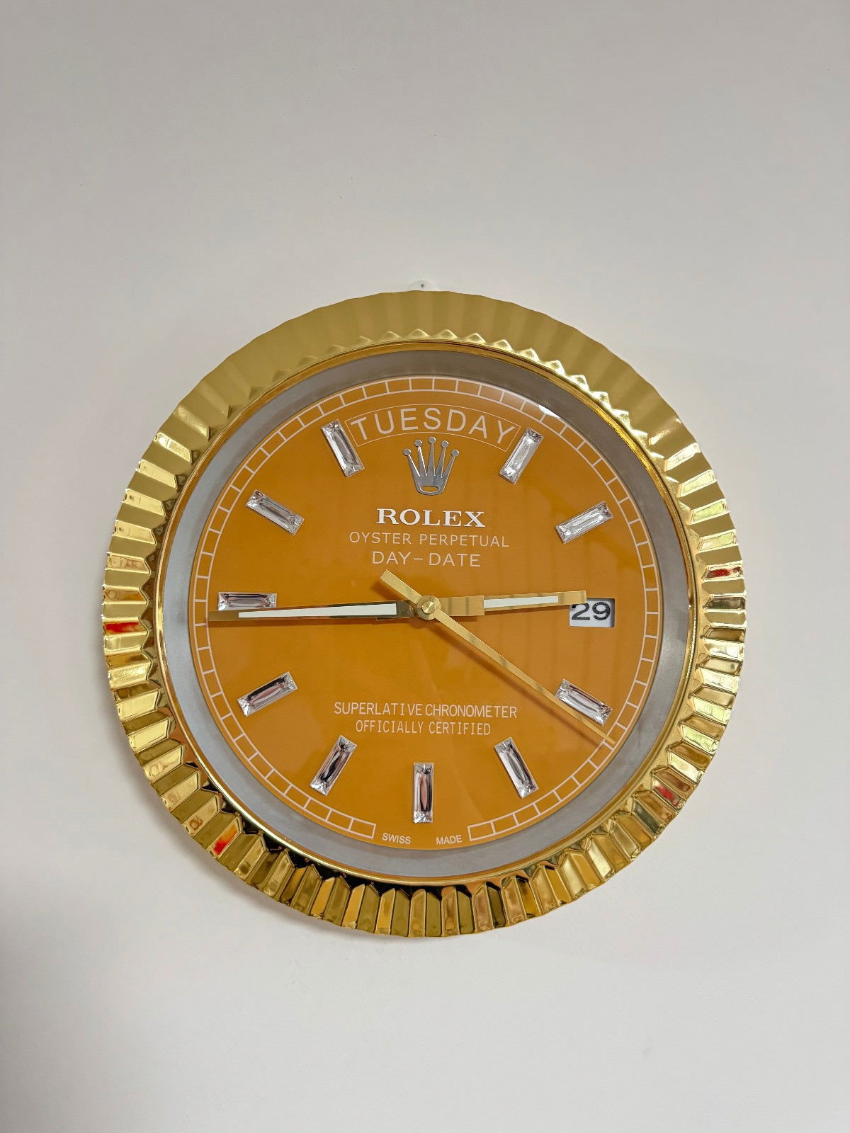 Orologio Day Date da muro - Bufalo Wall Clock 