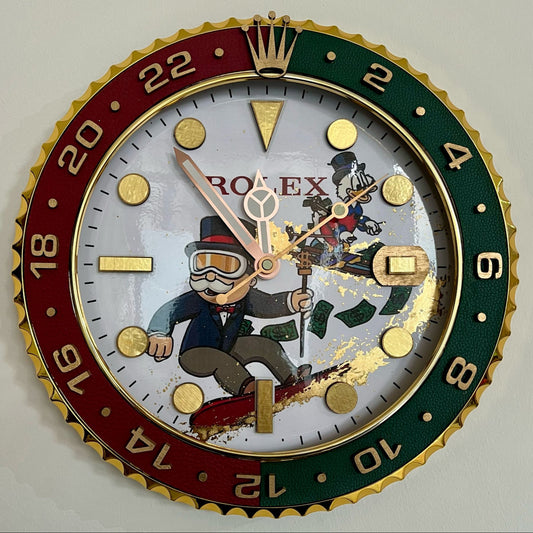 Orologio Gmt The Rich Custom da muro