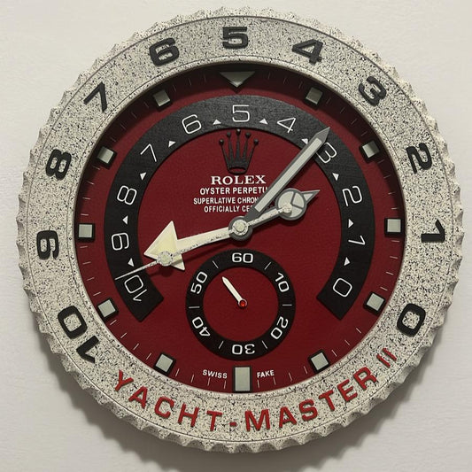 Orologio Yatch-Master II Red Blood Custom da muro