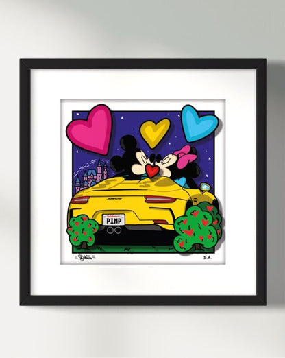 Quadro Incontri Veloci  (Opera d'arte 3D)